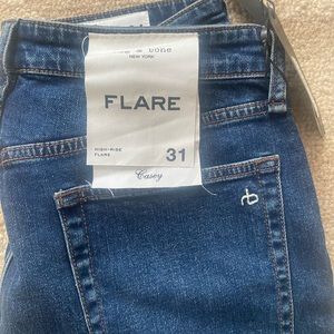 Rag and Bone flare jeans nwt
